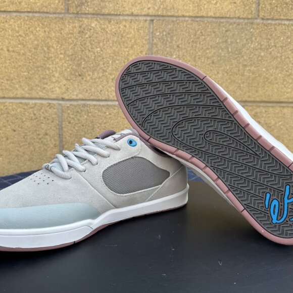 ES  Swift 1.5  Grey/Dark Grey/Blue skateboarding sneaker shoes Size 9 NWOB - Picture 11 of 11